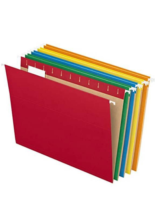 Carpeta colgante plastificada